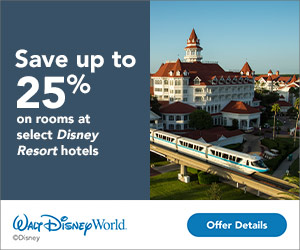 Save Up to 25% on Rooms at Select Disney Resort Hotels This Summer
